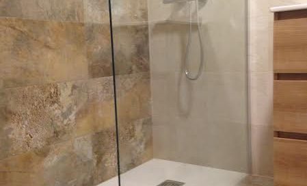 Reforma completa de cuarto de baño en San Marcelino